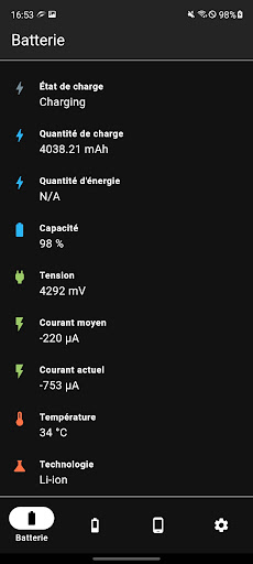 Aperçu de l'application