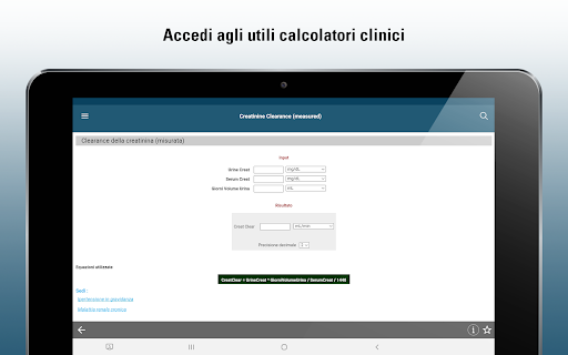 Screenshot of Manuale MSD Professionisti