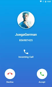 JuegaGerman Fake Call - Juega