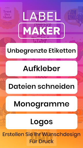 Etiketten Selbst Gestalten
