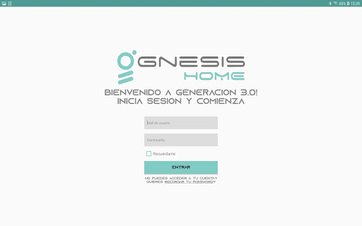 Android application Gnesis Home EMS screenshort