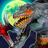 Chameleon Mutant Komodo - Reptile Lizard Games icon