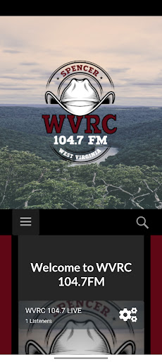 Android application WVRC 104.7 FM screenshort