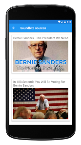 Imágen 4 Bernie Sanders Soundboard - Po android