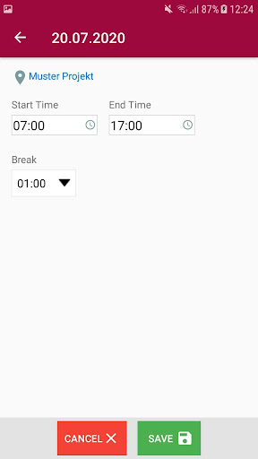 Essma Timesheet Screen 3