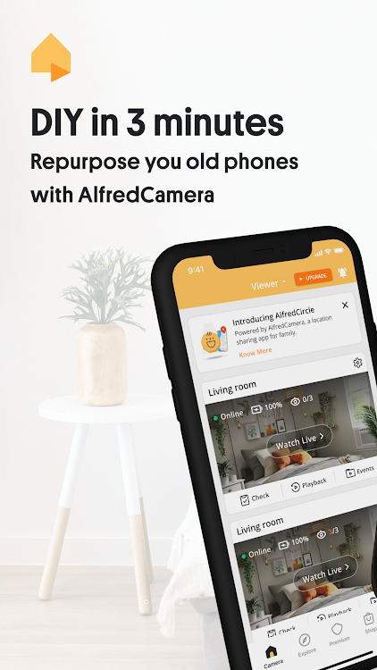 AlfredCamera Home Security app - 2024.5.1 - (Android)