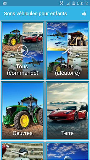 Aperçu de l'application
