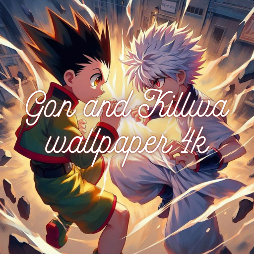 Gon and Killwa wallpaper 4k Download on Windows