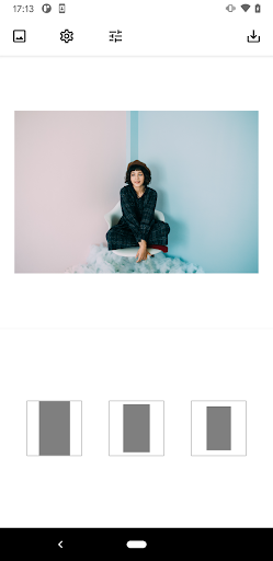 Android application PicFitter instant frame edit screenshort
