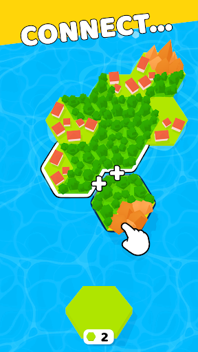 Android application Islands! screenshort