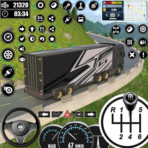 Real Truck Parking Games 3D logo