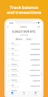 Bitcoin Wallet: BTC, ETH & BNB Screenshot