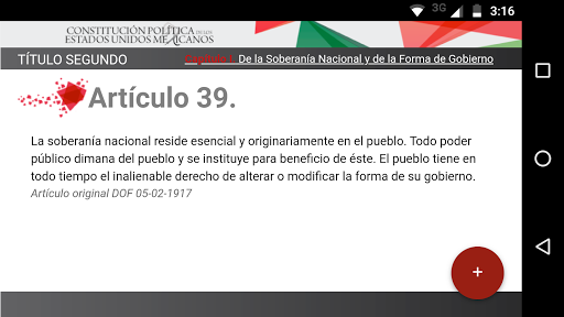Constitución México Screen 3