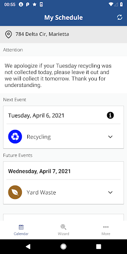 Marietta Sanitation Trash Talk Screen 3