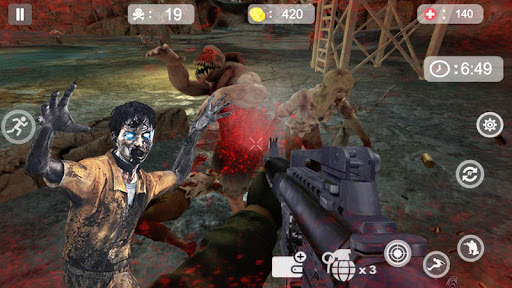 Code Triche Zombie Dead Target Shooting Games -Jeux de zombies APK MOD (Astuce) 3