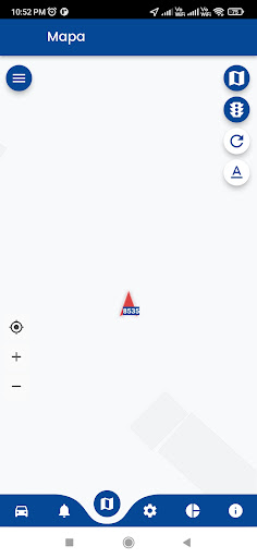 Android application RastroSeguro screenshort