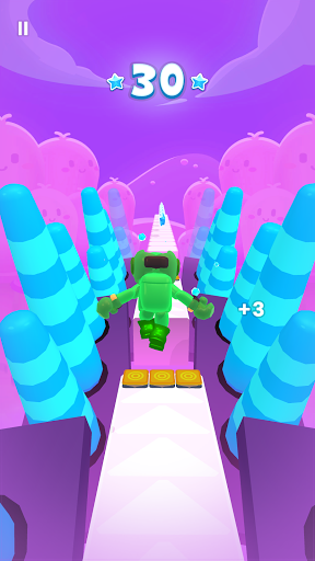 Pixel Rush - Obstacle Course - Action - games