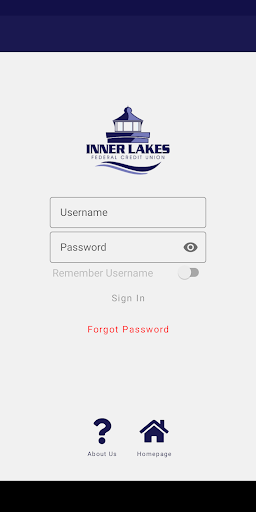 Android application Inner Lakes FCU screenshort