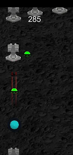 Moon Defence Run - Screenshot 2