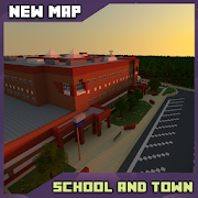 Map High School + Town for Craft