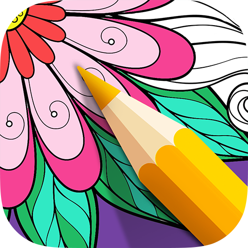 Color Therapy Pages - Flowers 1.1 Icon