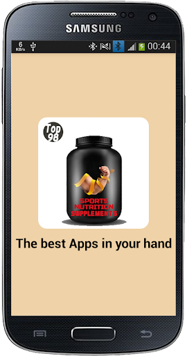 Android application Sport Nutrition Supplements screenshort