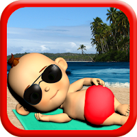 Baby Babsy At The Beach Gold