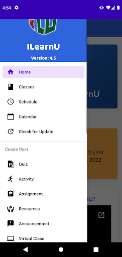 ILearnU Faculty Screen 2