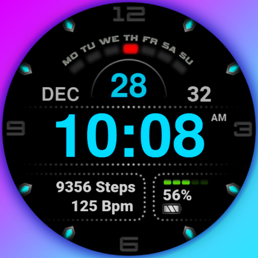 PW92 Elegant Digital Watch logo