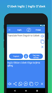 English to Uzbek translator