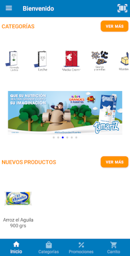 Android application Distribuidora Tamariz screenshort