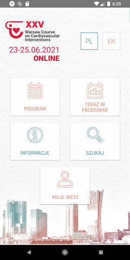 Android application WCCI screenshort