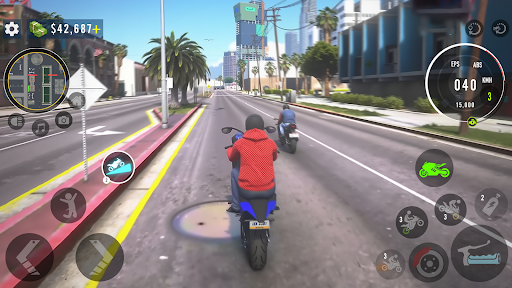 Real Moto Bike Driving Games screenshot 2