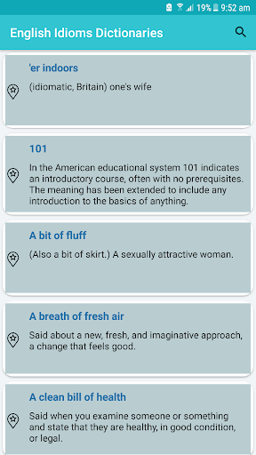 English Idioms & Slang Screen 3