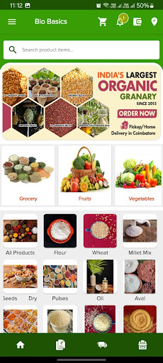 Android application Bio Basics screenshort