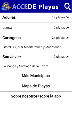 ACCEDE Playas Región de Murcia Screen 2