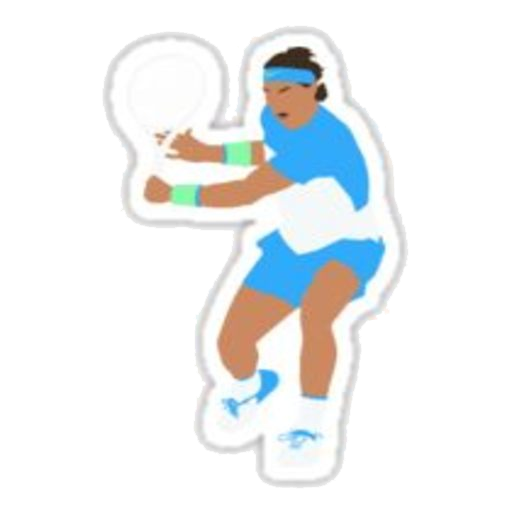 Stickers - Rafa Nadal icons logo