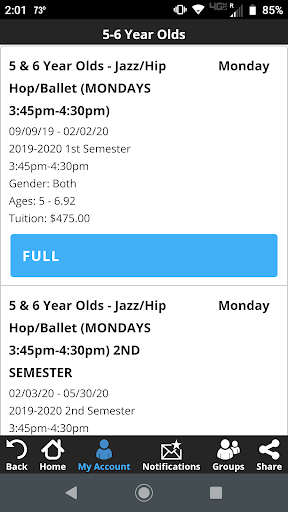 8 Count Dance Academy Screen 3