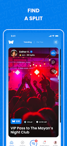 Android application WannaSplit screenshort