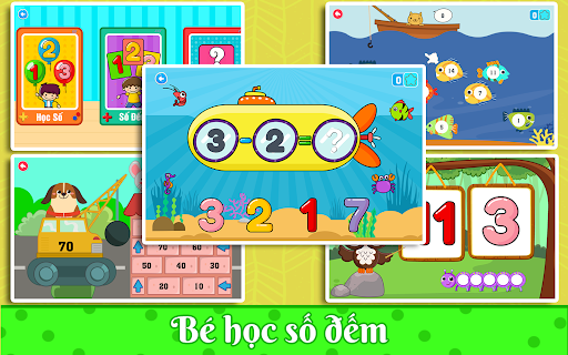 Bé Học Toán: Số Đếm, Cộng, Trừ 2