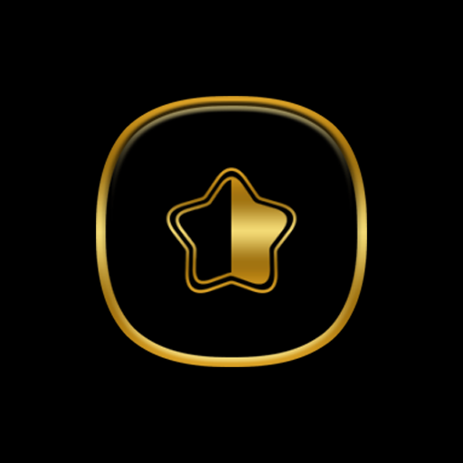 Dazzling Gold Icon Pack logo