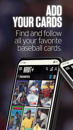 Android application NRMT+Baseball Card Price Guide screenshort