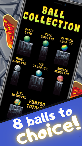 Escape jump from lava volcano Screen 2