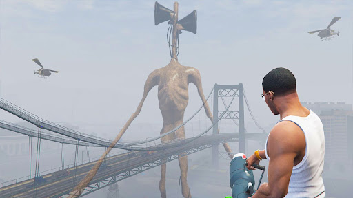Siren Head : Grand Theft MOD Screen 2