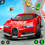 Cover Image of Download Spider Car Stunt Racing: Mega Ramp New Car Games 1.1 APK