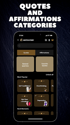 Motivatory - Daily Motivation Screen 3