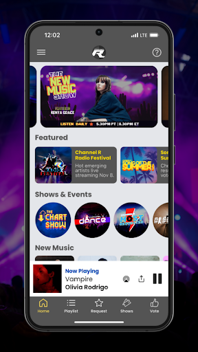 Android application Channel R - Today's Hits screenshort