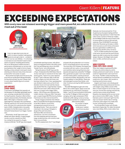 Screenshot of Classic Car Buyer