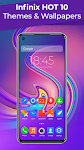 screenshot of Hot 10 Themes and Wallpapers