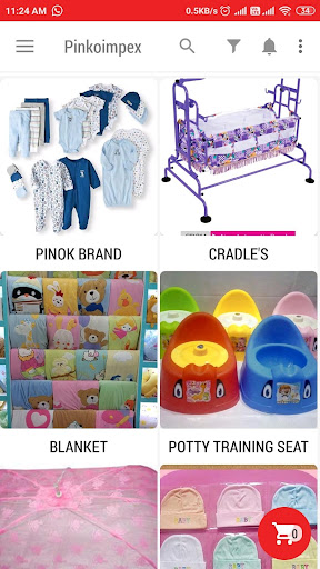 Android application Pinko Impex screenshort